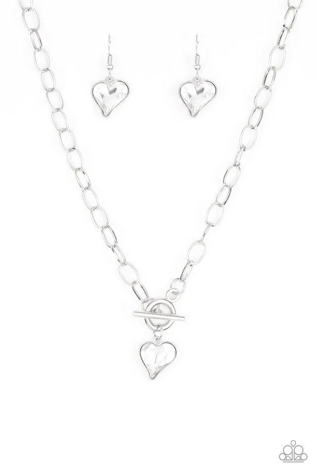 Paparazzi Necklace ~ Princeton Princess - White