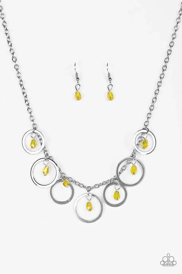 Paparazzi Necklace ~ Rochester Refinement - Yellow