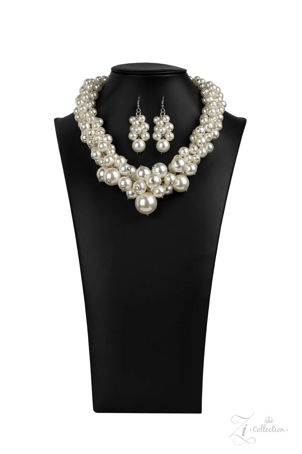 Paparazzi Regal 2020 Zi Collection White Pearl Necklace