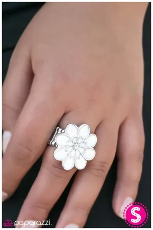 Paparazzi Ring ~ Spring Fling - White