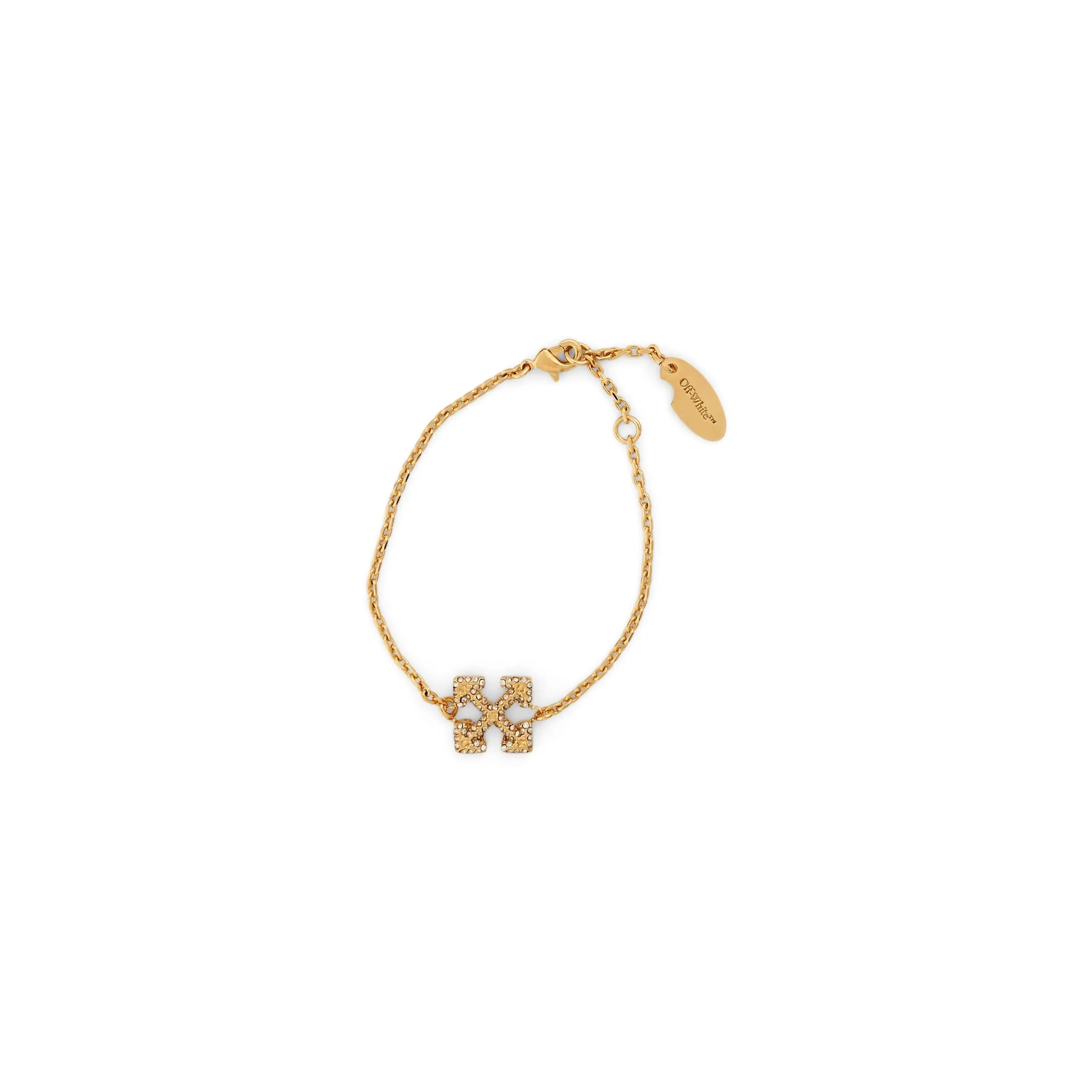 Pave Arrow Bracelet in Gold