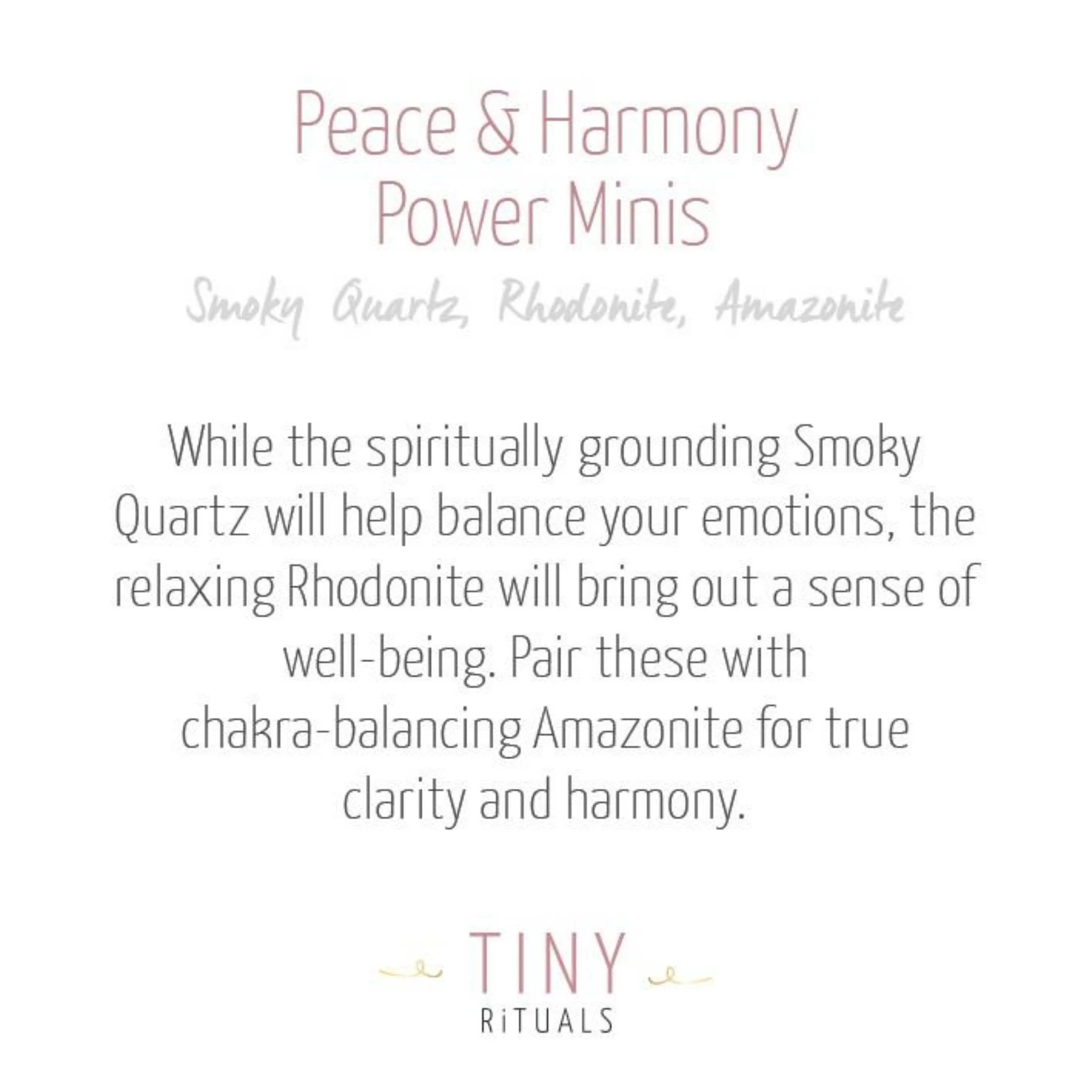 Peace & Harmony Pack by Tiny Rituals