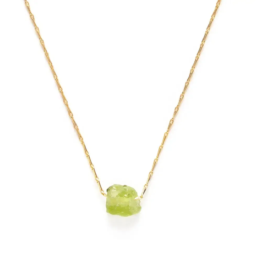 Peridot Stone Necklace