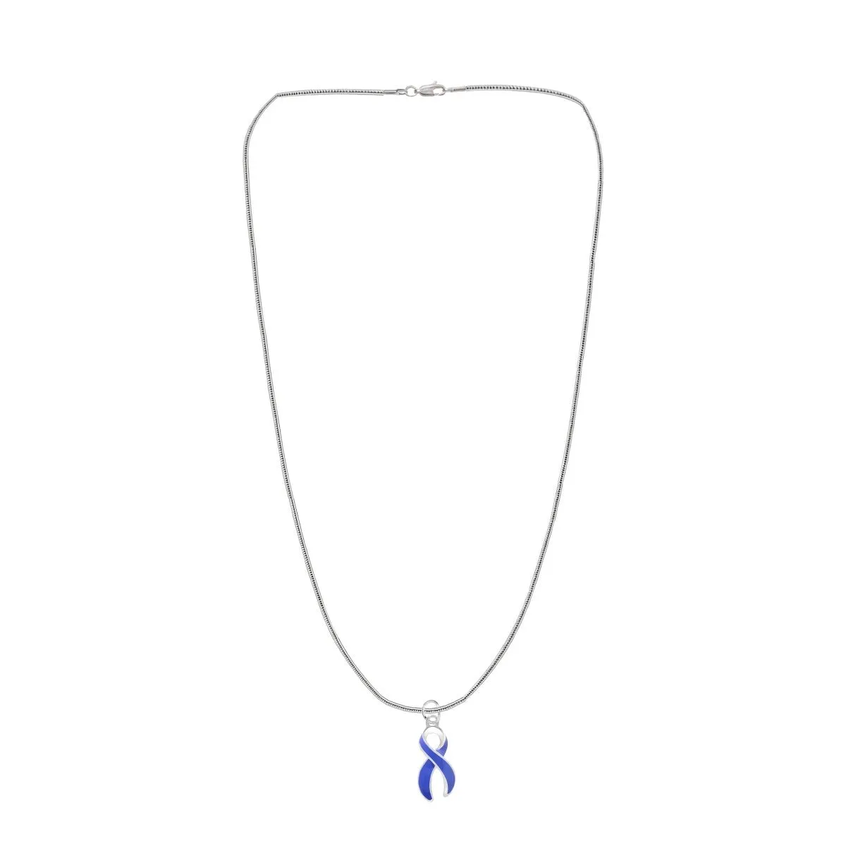 Periwinkle Ribbon Necklaces