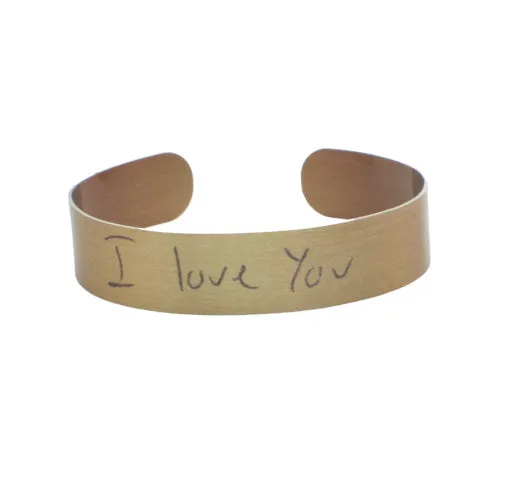 Personalized Handwriting Signature Bracelet