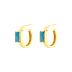 Pura Vida Tulum Hoop Earrings - Gold