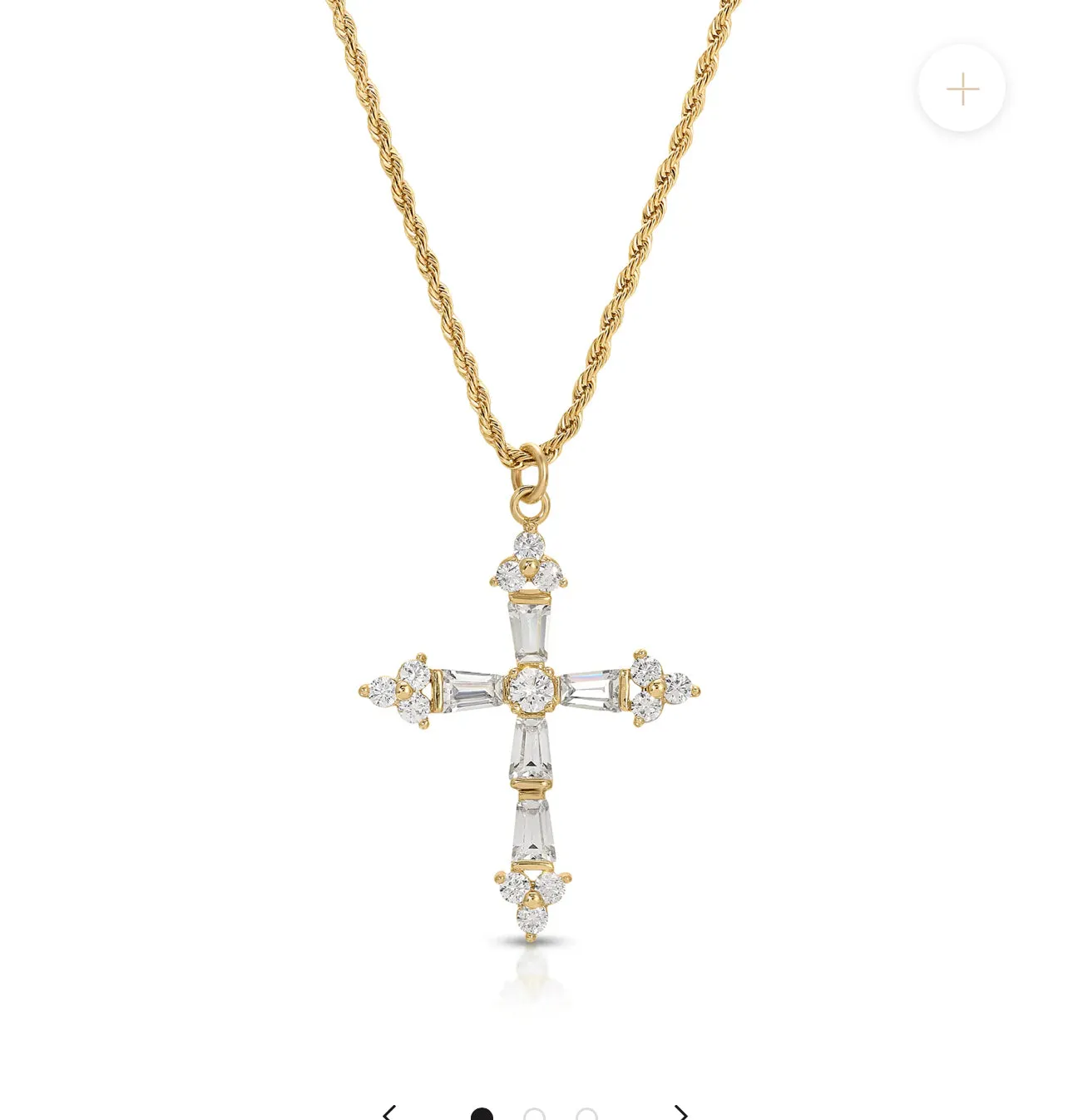 QUEEN'S CROSS NECKLACE