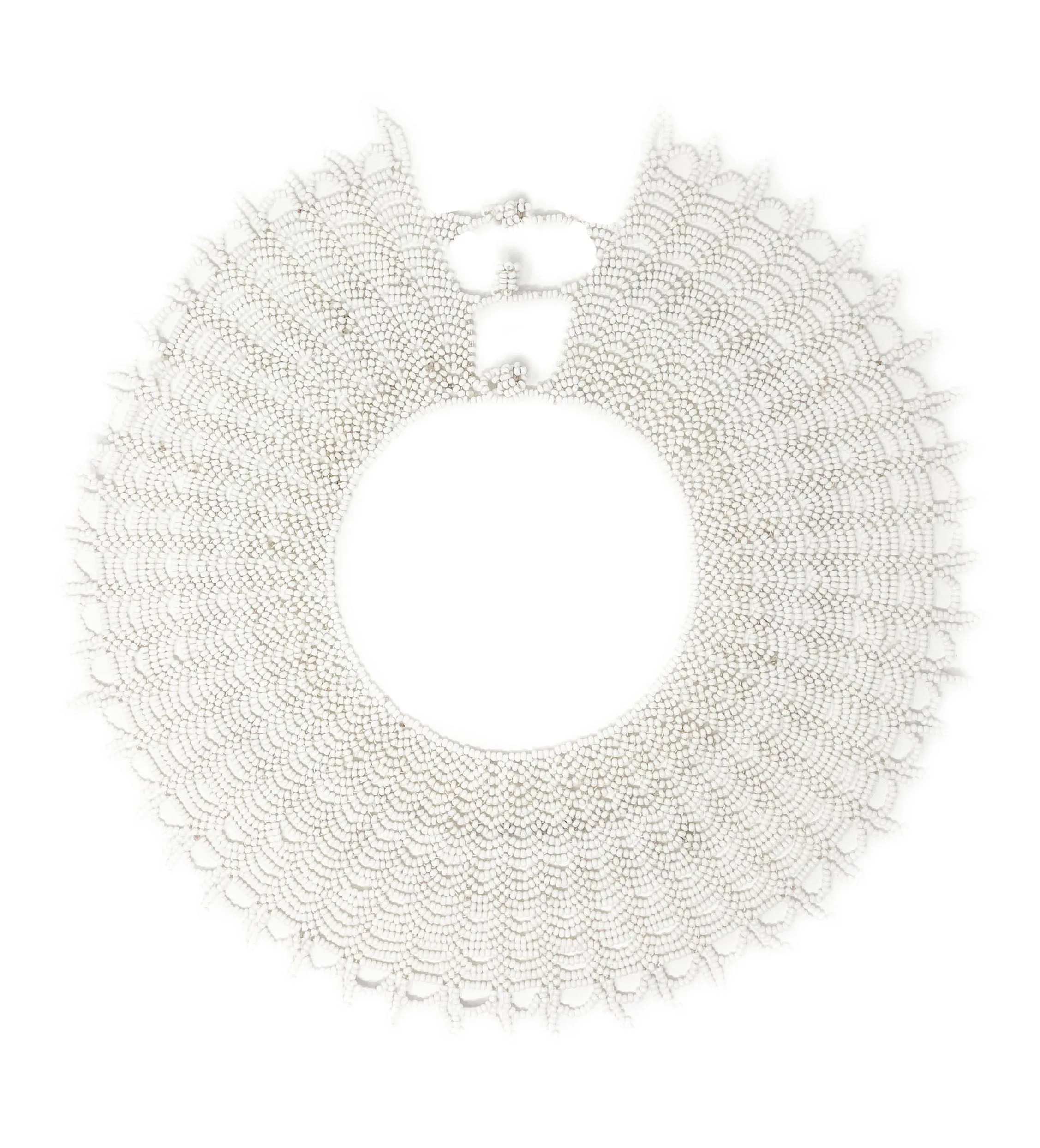 Saina Collar: White