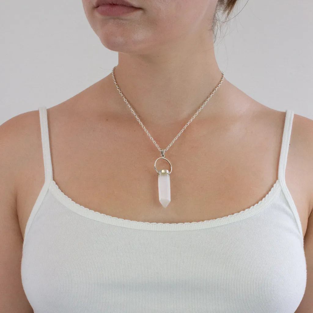 Selenite Necklace