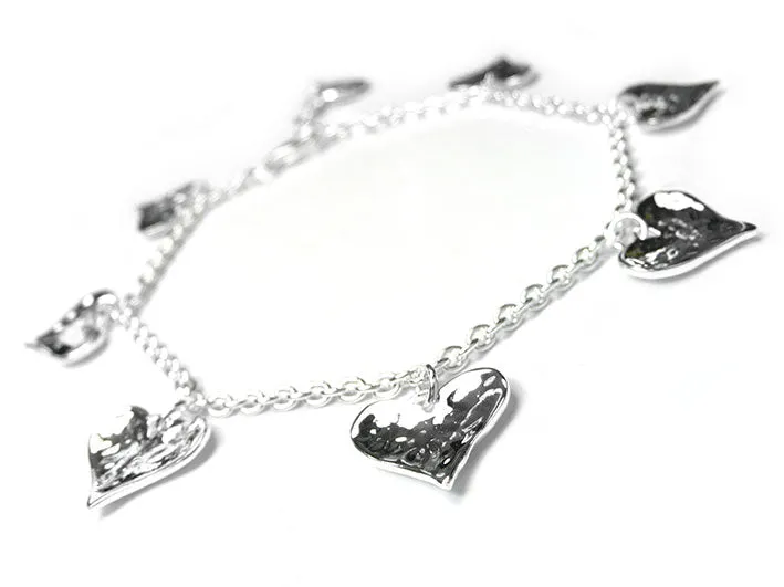 Silver Bracelet - Heart