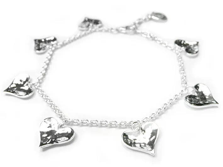 Silver Bracelet - Heart