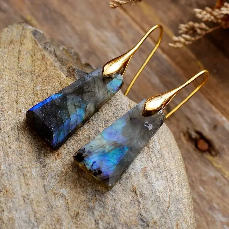 SparkleStone Labradorite Earrings