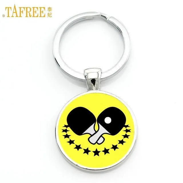 Table Tennis Key Ring