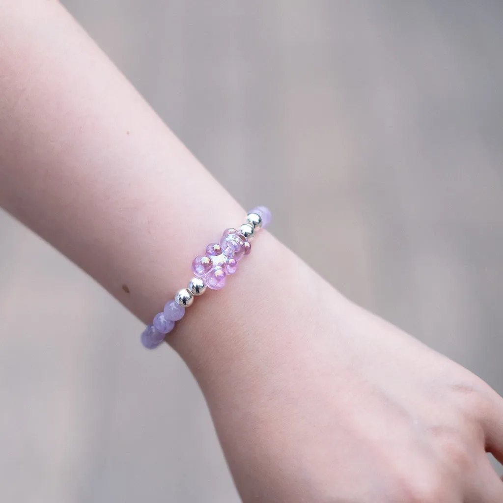 Teddy The Mom Bear - Kunzite Bracelet