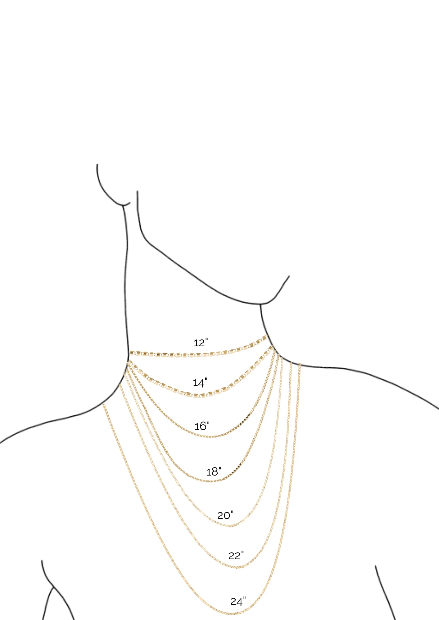 THE GIGI NECKLACE - 18k gold vermeil