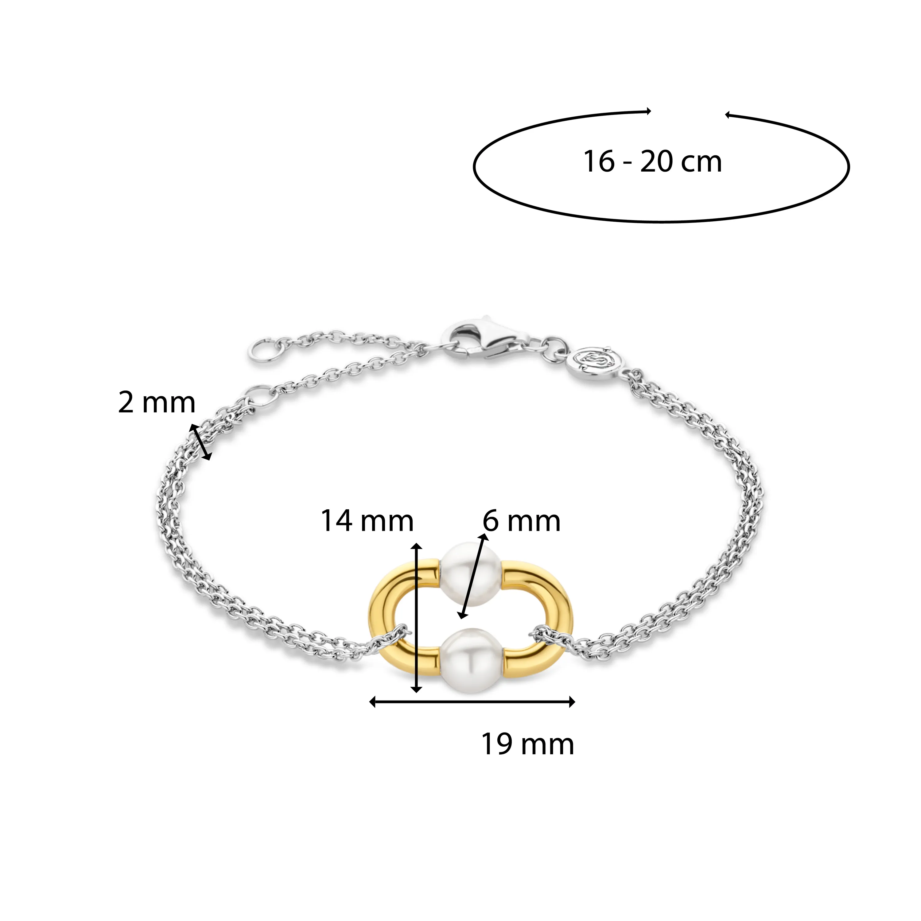 TI SENTO Bracelet 23014YP