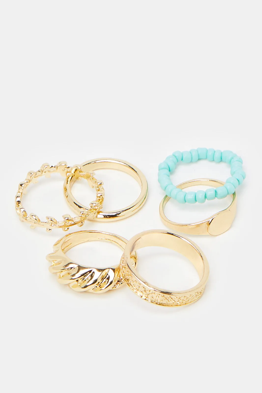 Women Assorted Ring Set (6x Piece)