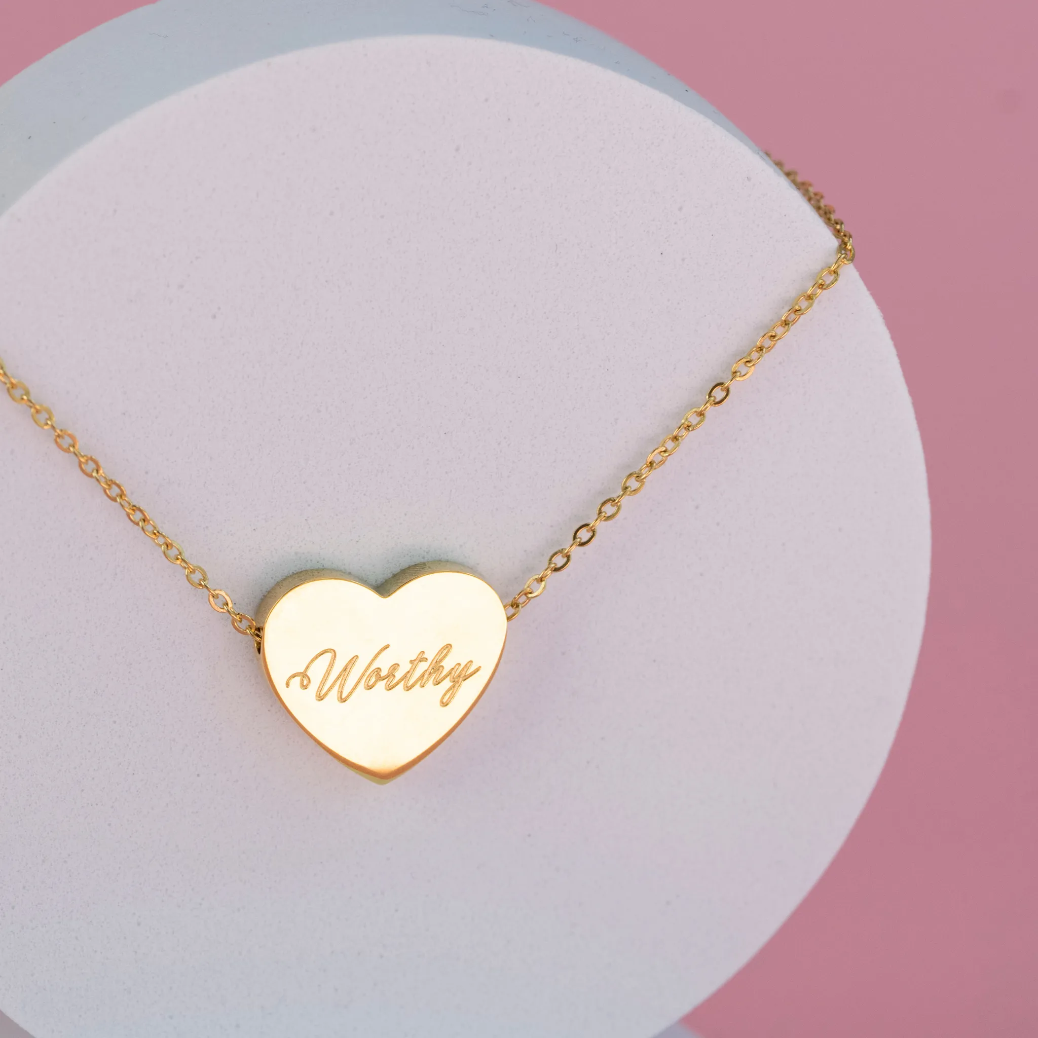 WORTHY HEART NECKLACE