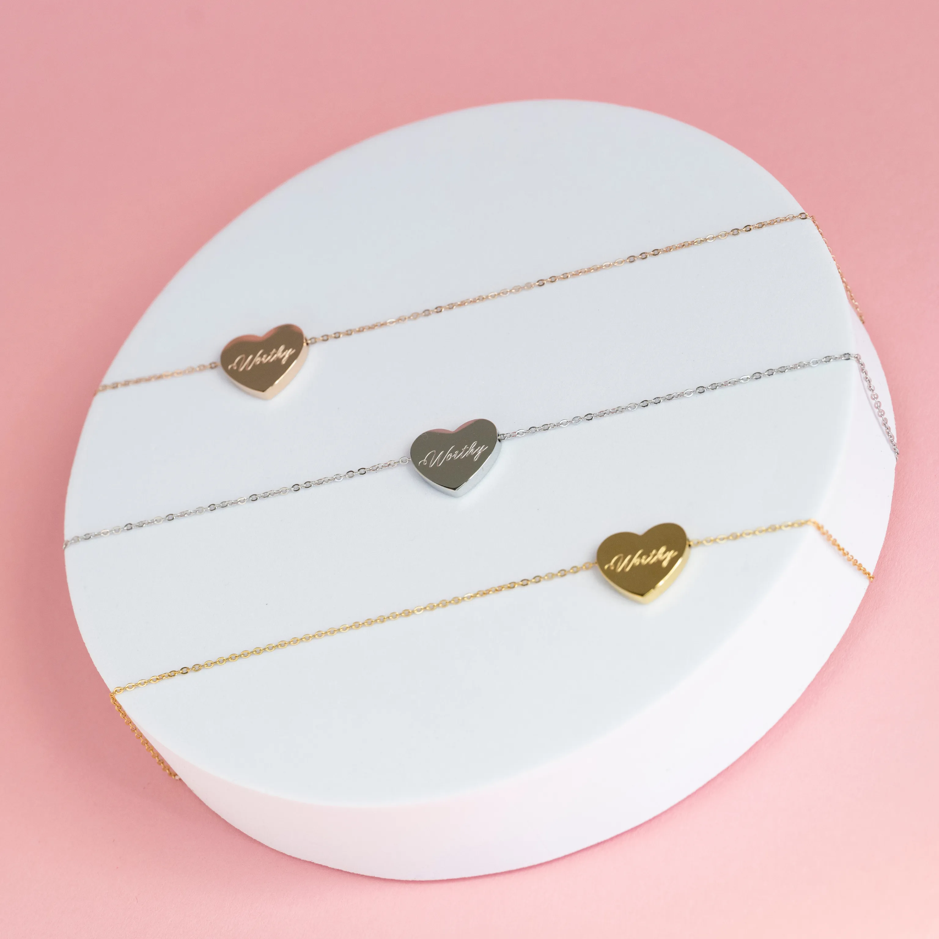 WORTHY HEART NECKLACE