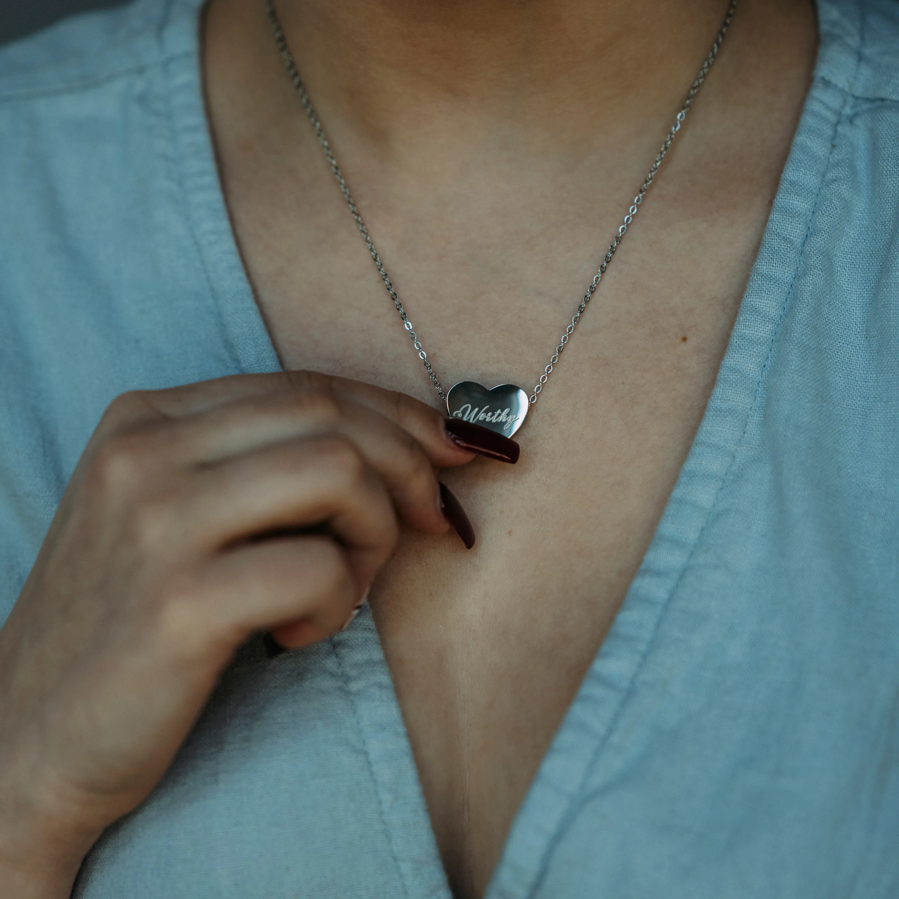 WORTHY HEART NECKLACE